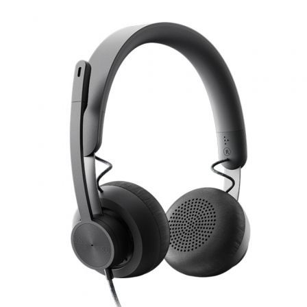 Logitech Zone Wired UC Auriculares con Micrófono USB-C, Grafito